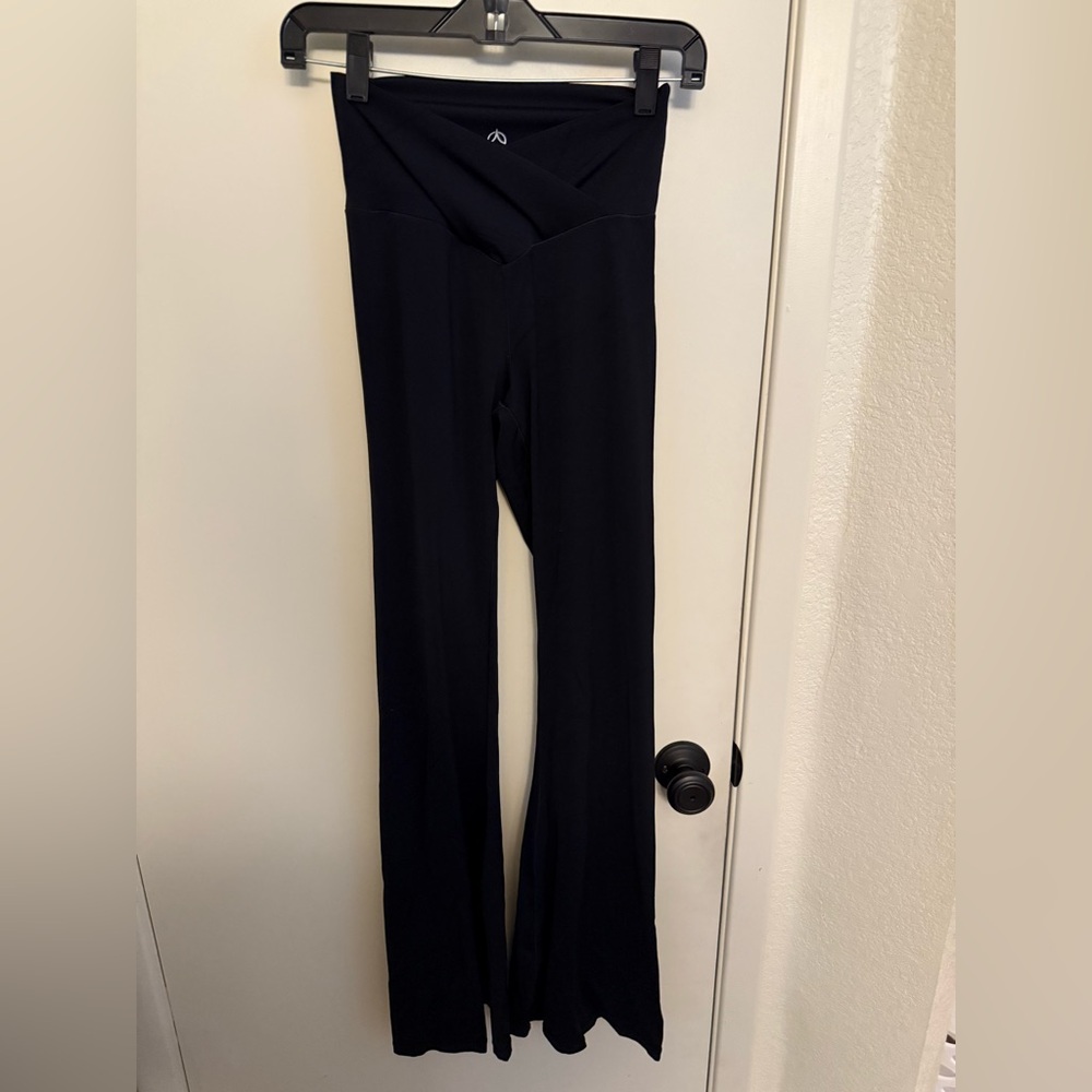 Black Women's Pants flare leggings